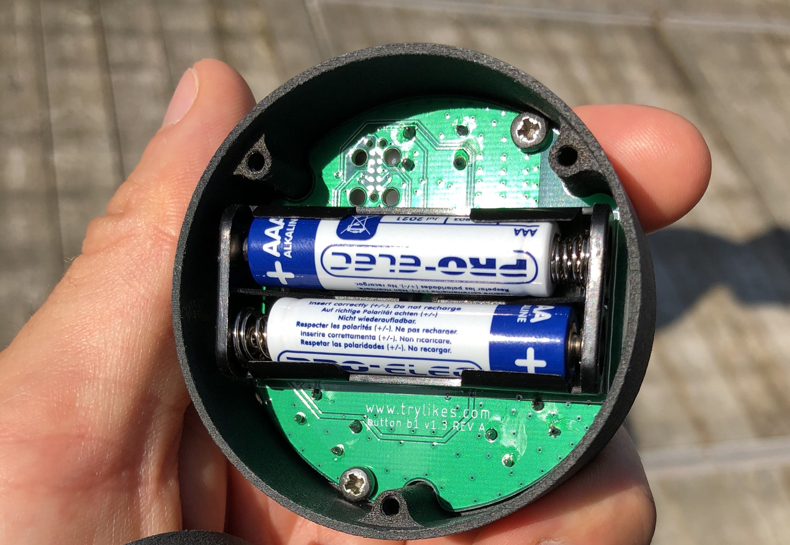 IoT low-power device on an AAA battery