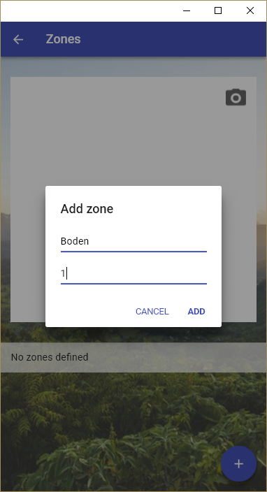 Thingsquare IoT platform setting for zone dimming control