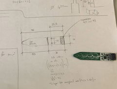 The design of a soil moisture sensor